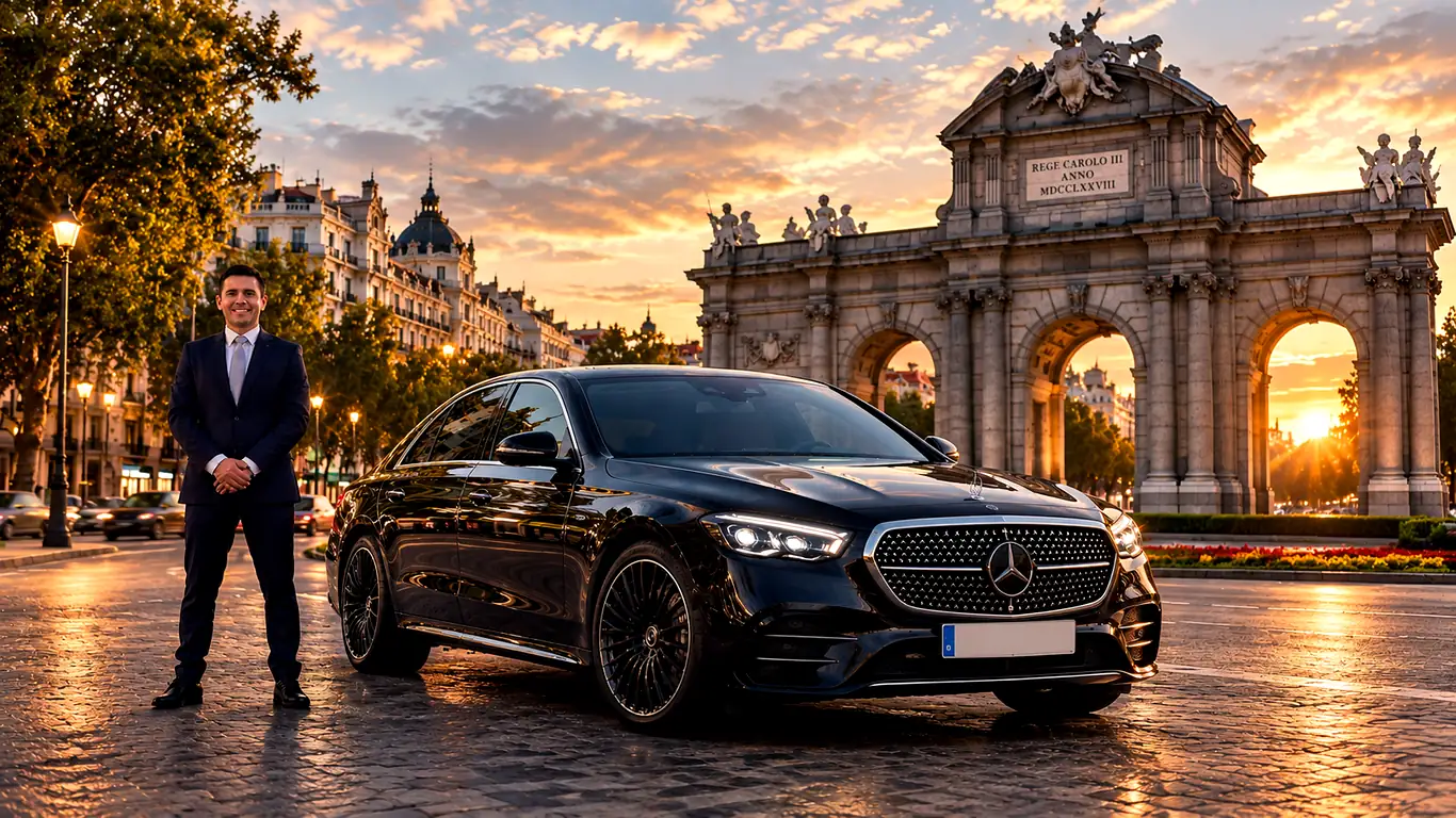 Coche con chofer por horas en Madrid